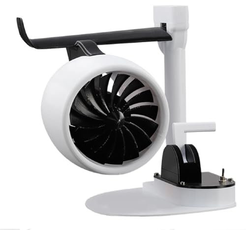 Plyisty USB-Ventilator, Luftzirkulationsventilator, 4000 U/min, Tragbarer, Blattloser Tischventilator, Einstellbare Winkelgeschwindigkeit, Befeuchtender Tischventilator für Schlafzimmer,