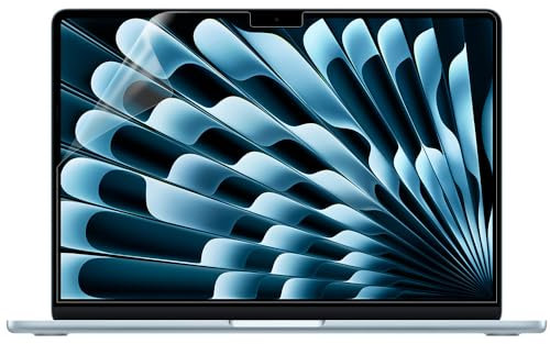 Arisase Paquete de 2 protectores de pantalla mate antirreflejos para MacBook Air 2025 de 13.6 pulgadas (A3240, chip M4), accesorios antirreflejos, protector de dureza 5H para MacBook Air de 13.6