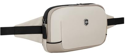 Victorinox Altmont Modern Belt Bag, Gürteltasche mit Handyfach, Bauchtasche, Reise-Accessoire, Sicher, Schmal, Damen/Herren, Beige
