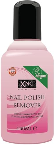 XNC Xpel Nail Care Nail Polish Remover, Vegan, 80% Acetone Formula, 150ml