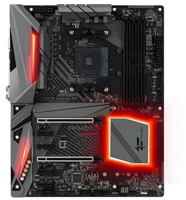 scheda madre Fit For ASRock Fatal1ty X470 Gaming K4 | Supporta Ryzen 7 5700X3D R5 5600 5600G CPU DDR4 3466+ MHz Memoria NVME M.2