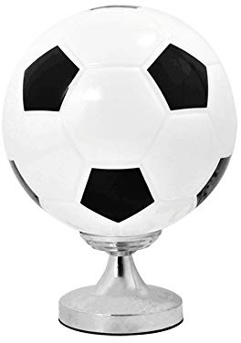 Fußball-Tischlampe,Fußball Tischleuchte Schlafzimmer Nachttischlampe Wohnzimmer Arbeitszimmer Kinderzimmer Augenschutz Schreibtischlampe E27 Beleuchtung Dekoration Leuchten 220V Keine Glühbirne