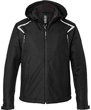 KÜBLER Workwear | KÜBLER BODYFORCE Winter Softshell Arbeitsjacke | schwarz | Größe 4XL