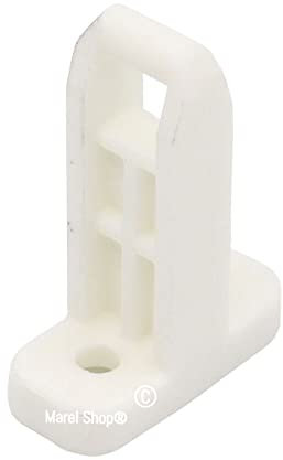 Marel Shop® - Gancio Nasello Chiusura Oblò Porta per Lavatrice compatibile con Electrolux Zanussi Rex per modelli: ZDH8353W - T8DEE48S - T8DEE48SC - T8DBG48WC