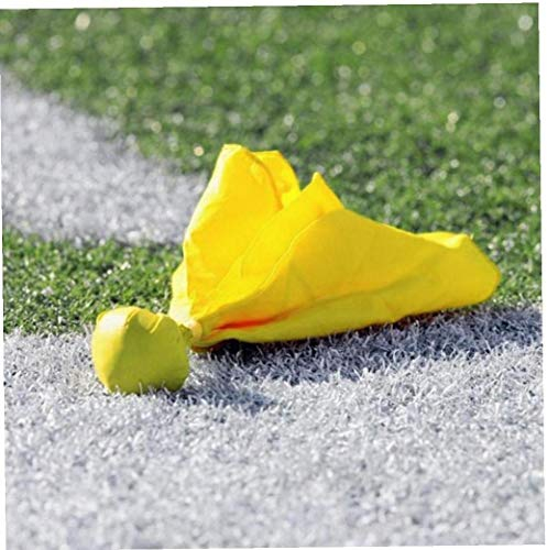 PiniceCore 6 Pc Football Penalty Flagge Tossing Fahnen Sport Fan Set Penalty Flag-Party Zubehör