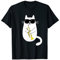 Lustige Katze mit Sonnenbrille Trompeter Trompete Musiker T-Shirt