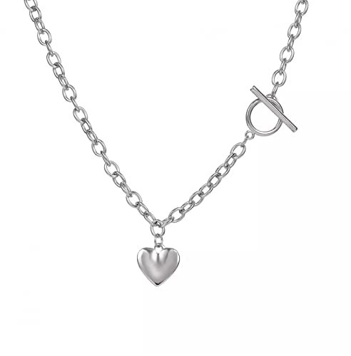 necklace Chain Necklace Neck Chains Lock Pendant Jewelry For Women Punk Choker Padlock Goth Jewelry Aesthetic Accessories
