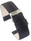 diloy Uhrenarmband aus Leder 10mm 12mm 14mm 16mm 18mm 20mm 22mm 24mm Ref 702 Dunkelbraun 12mm