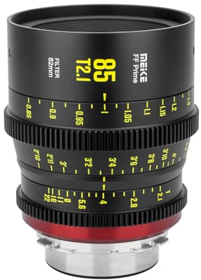 Meike 85mm T2.1 PL Full Frame Prime Manual Focus Wide-Angle Cineme Lens for PL-Mount Camera Canon EOS C700 PL EOS C700PL GS