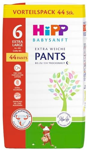 Babysanft PANTS 6 Vorteilspack 44 Stuck (4x44 Stuck)