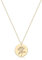 Jenosy Collana Donna Fiori di Nascita Oro 18K Collana Pendente Ipoallergenica Gioiello Moda Compleanno Regalo per Donne Ragazze (Giglio)