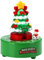 Amagogo Grüner Weihnachtsbaum Spieluhr Xmas Spieluhr Kreative Weihnachtsbaum Figur Geburtstagsgeschenk Drehbar für Desktop Dekoration, mit Licht