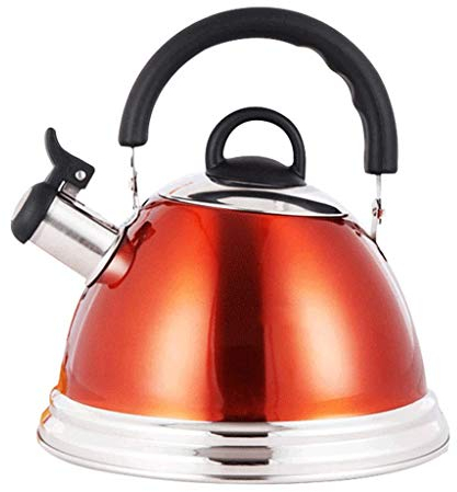 Tetera con silbido de acero inoxidable, 3L, 4L, (un color 4L)