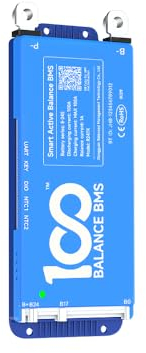 100BALANCE 60A 8-17S Smart BMS Standardausführung mit Active Balancer und integrierter Bluetooth APP/UART für Lithium Akku NCM/LFP/LTO Pack