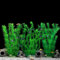 Ctpeng Aquarium Dekorationen 55cm ×10cm ×8cm,Fisch Tank Kunststoff Pflanzen Dekor Set 3 Stück,XXL künstliche Pflanzen Dekoration
