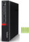 Lenovo ThinkCentre M625 Mini ordinateur de bureau [Windows 11 Pro] AMD A4-9120C à 2 cœurs (jusqu'à 2,4 GHz), 8 Go de RAM, SSD PCIe 256 Go, carte graphique AMD Radeon R4, 2 ports d'affichage, 6 ports