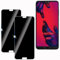 KULAIKE【2 Piezas Protector Pantalla Privacidad para HUAWEI P20 Pro,Cristal Templado Anti Espía,Sin Burbujas,Anti-Espía Vidrio Película,Privacy Screen Protector,9H Dureza,Anti-Arañazo