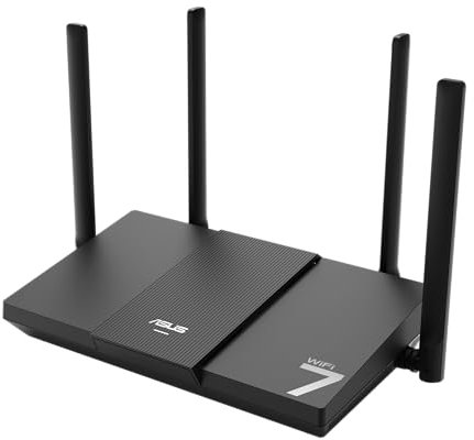 ASUS RT-BE50 BE3600 Dual-Band WiFi 7 (802.11be) Smart AiMesh Extendable Router