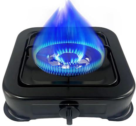 Fornello da campeggio | Compatto singolo fornello da campeggio, accessorio di cottura leggero, adatto per fornelli da campeggio, barbecue e feste