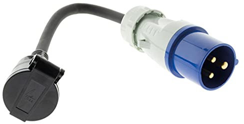 Adaptateur caravane femelle 16A en mâle CEE17 - Zenitech