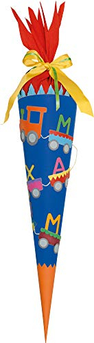 Schultüte Zug Max Rohling in blau Nr. 9500.3069