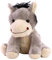 Minifeet Zootier Esel Alex - Kuscheltier Plüschtier Stofftier Spielzeug - kuschelig weich - Geschenk für Baby Kinder Freunde Schulstart Einschulung | Höhe: 18 cm