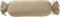 Erwin Müller Nackenrollenbezug Nürnberg Doppel-Jersey, Taupe Größe 40x15 cm Ø - strapazierfest, besonders formtreu, mit Bindeband