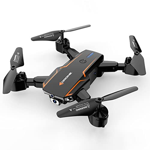 ESSONIO Drone mit Kamera 8k Dual Camera einstellbar Head-up Shooting Top View Shot Folds 30 Minuten Akkulaufzeit Gestenerkennung Optische Flusslokalisierung