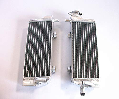 Radiador de aluminio compatible con KTM 125/200/250/300 SX/EXC/MXC 2008-2012 KTM125SX 250SX