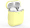 Silicone Protective Case/Cover Compatible with AirPods 1 & 2 [Yellow]