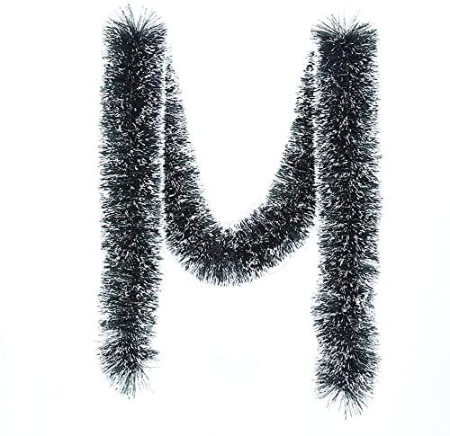 20M Künstliche Weihnachtsgirlande Weihnachtsdeko,Girlande Weihnachten Weihanachtskranz Tannengirlande Dekogirlande Für Weihnachtsbaum Drinnen Draußen Kamin Tür Weihnachten Hochzeit Party,Dunkelgrün