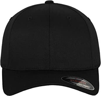 Flexfit Men's Athletic Baseball Fitted Cap, Black (3pck), Large