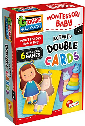 Liscianigiochi Montessori Baby Activity Double Cards