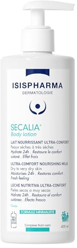 ISISPHARMA SECALIA Body Lotion 400 ml – trockene bis sehr trockene Haut – ultra-frische Nährmilch für den Körper – spendet Feuchtigkeit und beruhigt die Haut – geeignet für die ganze Familie –
