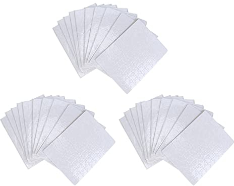 Bdfhjln Puzzle leer Sublimation 30 Stück/Set DIY Craft A5 Puzzle für den Transfer von Sublimationstinte