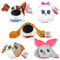 Toptoys2u Bargain Bundles Secret Life of Pets 2 - Super Soft Gift Quality Embroidered Plush Pack of 5 - Max, Gidget, Princess, Pickles & Tiny