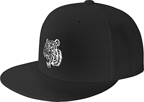 Cappello da Baseball Stampa Animale Tigre Cappello con Visiera Regolabile Cappello da Baseball A Croce Asciugatura Rapida Cappello Sportivo, per Golf, Tennis, Pesca
