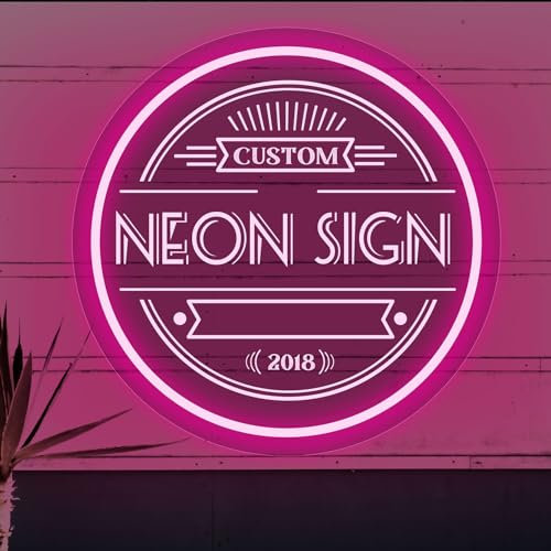 Panneau lumineux néon personnalisé pour mur, panneau néon personnalisé, décoration murale, lumières néon LED, panneau néon personnalisé