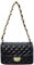 SIKORA BS635 Handtasche schwarz Christbaumschmuck Glas Ornament Weihnachtsbaum Anhänger
