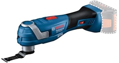 Bosch Professional 18V System Utensile multifunz. a batteria GOP 18V-34 (motore brushless, Vibration Control, impugnatura sottile da 180 mm, incl. 1 lama)