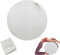 PEESHON Schutzhülle für Gymnastikball,Yoga Ball Abdeckung,65cm Gymnastikball Bezug Faltbar Sitzbälle Stoff Bezug für Fitnessball Pilates Yogaball/Büroball Balance Ball