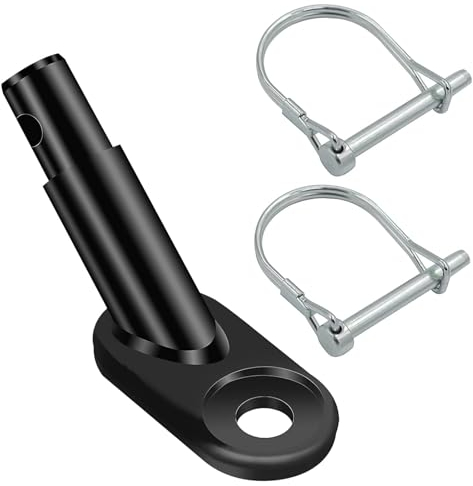Fahrradanhänger Kupplung, Anhängerkupplung für Fahrradanhänger mit 2 Stück Sicherungsstift, Fahrrad Anhängerkupplung für Kinder Haustier Cargo Traktionskopf Fahrradanhänger Kinderanhänger