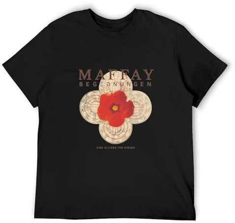 Peter Maffay Begegnungen Eine Allianz Summer T Shirts for Men Round Neck Men's T Shirt L