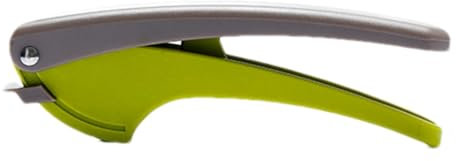 Garlic Press, Garlic Press with Handle, Garlic Crusher Kitchen Helper, Press Garlic & Ginger Effortlessly, Practical Garlic Mincer for Kitchen and Home - Random Colour