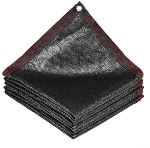Schattennetz Schattentuch mit Ösen, Sonnenblock-Schatten-Tuch Netz-Plane für den Außenbereich, Schatten-Abdeckplane für Garten, Pflanze im Freien (2 x 8 m)