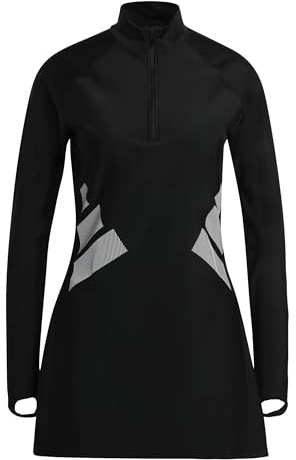 adidas Women's Big Bars Langarm-SCHWIMMTOP