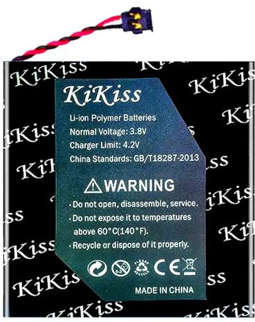 361-00117-00(401920) Batterie kompatibel für Garmin Forerunner 35 | Approach S40,Vivoactive 4S, 260mAh Hohe Kapazität Li-Polymer Lange Lebensdauer