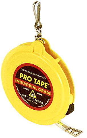 ProTape 48400 (50SXB) metro a nastro con lama rivestita in nylon, 3/8 x 1,5 m, 8a e 8a generazione US Tape