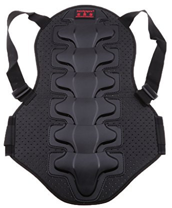 Dolity Chalecos Proteger Pecho Espalda Ropa Deportiva para Adultos Motocicletas, 53x39cm