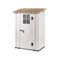 Gardiun Gartenhaus aus Kunstharz, Tuscany EVO 100, 139 x 95 x 201 cm, Weiß/Beige